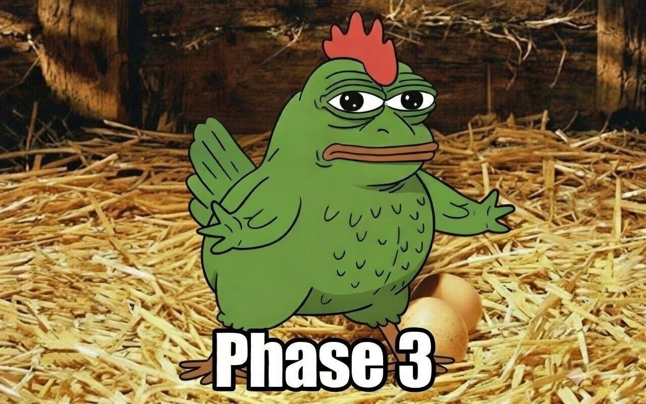 Hen meme with a bold punchline